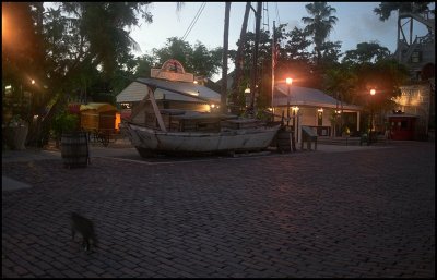 Early Morning at Mallory Square, Key West