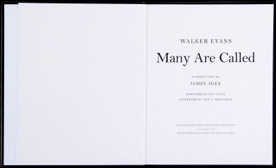 Walker Evans Many Are Called
