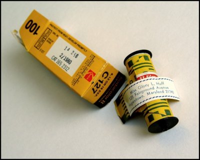 Kodacolor II film I found and developed