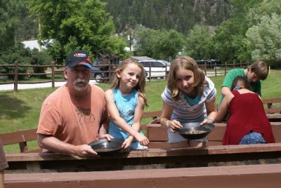 panning for GOLD !