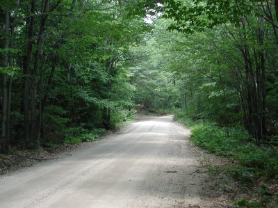 Adirondacks Indian Lake, NY - Dirt road