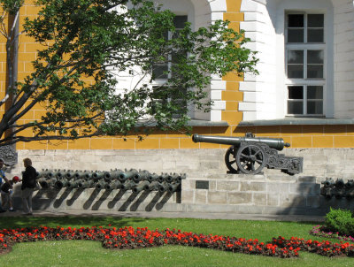 Moscow, Kremlin, Cannon at the Armory