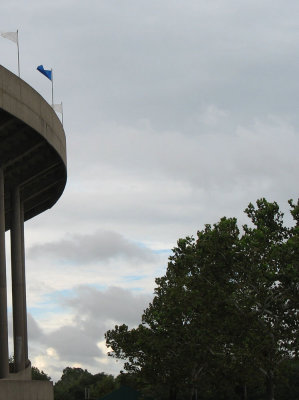 Rice University Stadium-Sky
