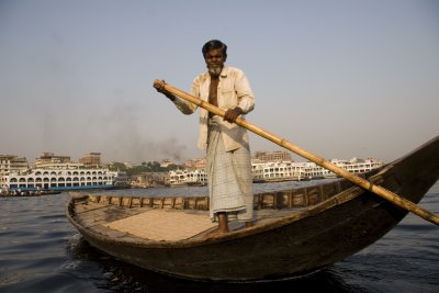 ferry man on Buriganga