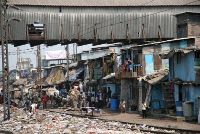 Dharavi slums*