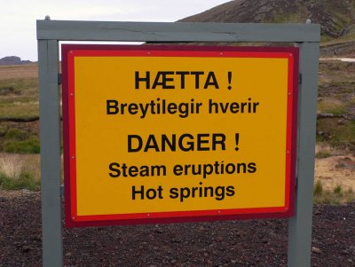 Hot Springs Sign