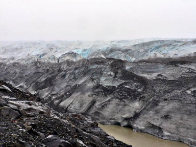 Vatnajokull glacier at Skaftafell