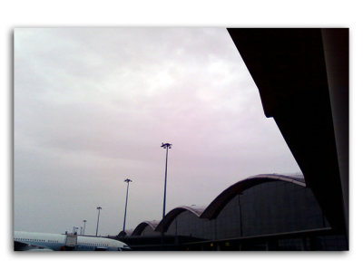 Rainy terminal