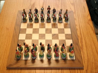 Wife bought me a new chess set today