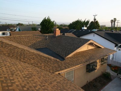 New roof on our past home