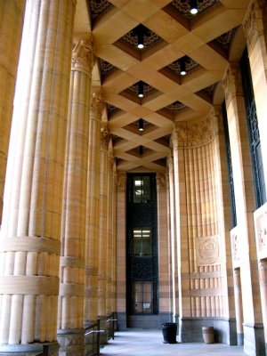 Behind The Columns I