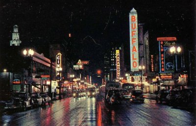 Main Street At Night