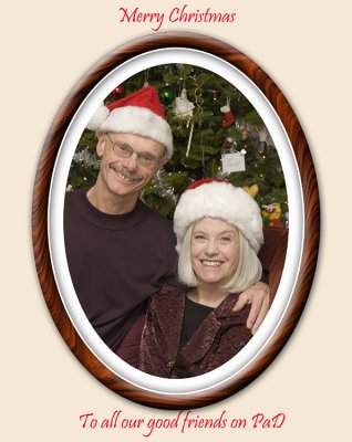 Merry Christmas from Cliff & Ethel !