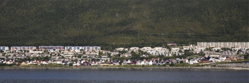 Modern housing in Tromso