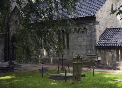 St. Mary's Church, Bergen's oldest building, dates from the 12th century.