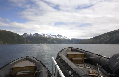Leaving Nordfjorden