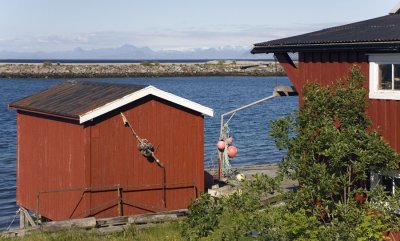 Fishing houses at Lovund