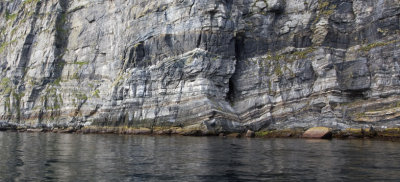 The forbidding edge of Soroya Island