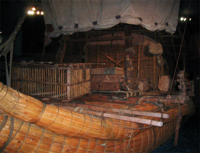 Kon-Tiki carried Thor Heyerdahl across the Pacific in 1947.