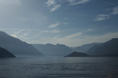 Lake Como on a Hazy Afternoon