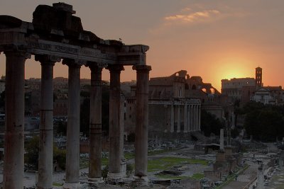 Sunrise at the Roman Forum