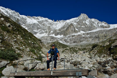Yours truly sittin' on a small bridge