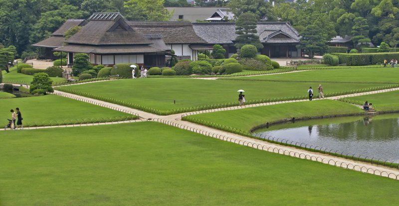 Kurakuen Garden, Okayama, Japan