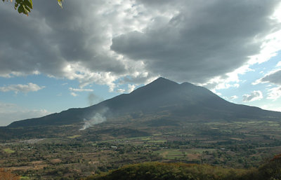 Volcano Valley in El Salvador