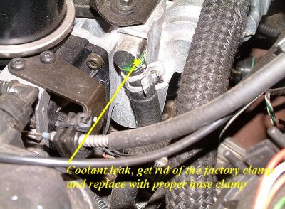 Check for any and all possible coolant leaks