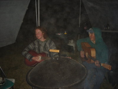 Carolyn Arnold and Jack Ausick sing songs 'round the campfire 315.jpg