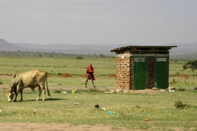 Masai Mara - choo (toilet)