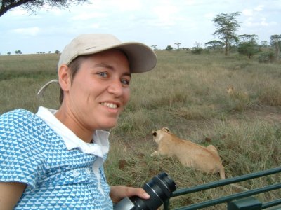 Ngorongoro - very close to some lions