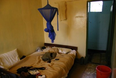 My room at Monjes Guesthouse in Arusha, not recommended