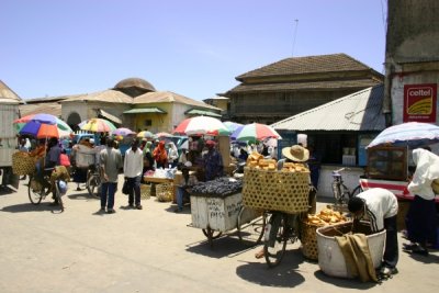 Market in Stone Town, Zanzibar