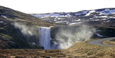 Waterfall near Seyðisfjörður