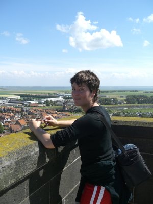 On top of the tower in Zierikzee
