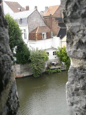 From the castle in Ghent