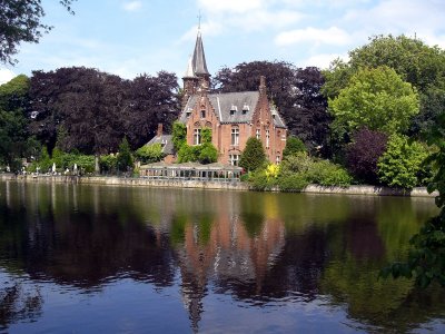 Minnewater in Bruges