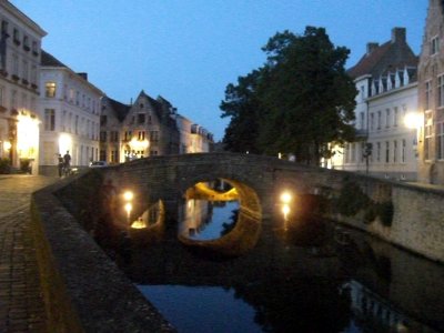 Bruges by night (Spaanse Loskaai)