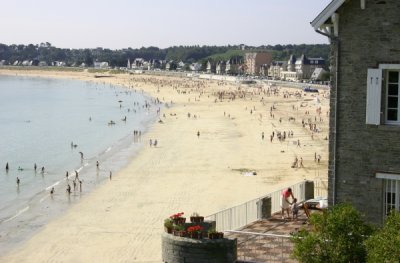 Beach St Cast, Bretagne, France