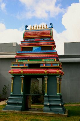 Temple colors, Meenakshi Temple in Pearland, Houston