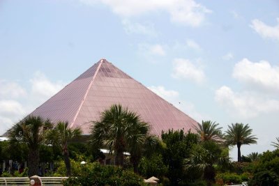 Discovery pyramid, Moody Gardens, Galveston, TX