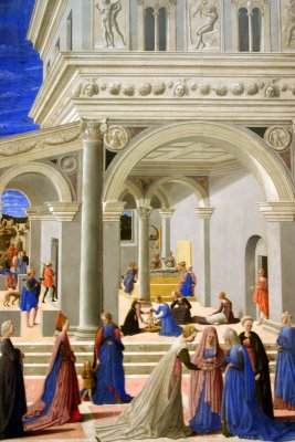 The Birth of a Virgin, Fra Carnavale, Bartolomeo di Giovanni, 1445,The Metropolitan Musuem of Art, New York City