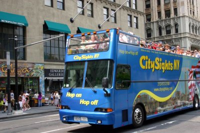 City Sightseeing tours, New York City