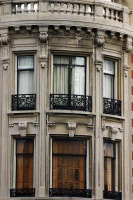 Ornate windows, Manhattan, New York City