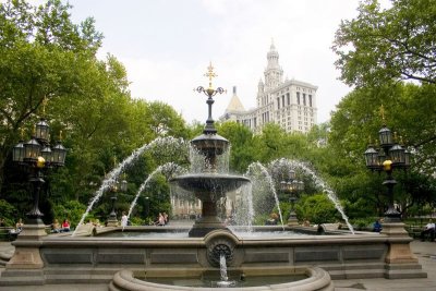 Steve Flanders Square, City Hall Park, New York City