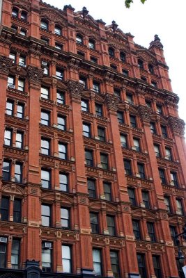 Red Front facade, Manhattan, New York City
