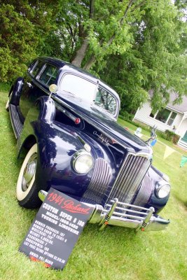 The 1941 Packard Touring limousine, Car Show, Long Grove