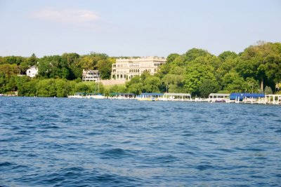 Mansion by the lake, Geneva Lake