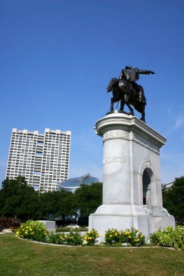Sam Houston monument, Houston